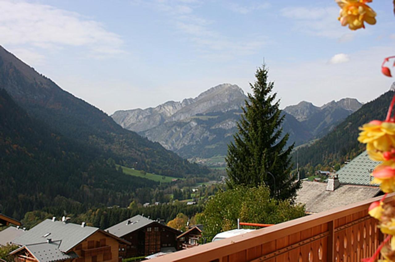 Appartement Spacieux A Chatel Avec Vue Sur La Montagne Et Terrasse Privee Exterior photo