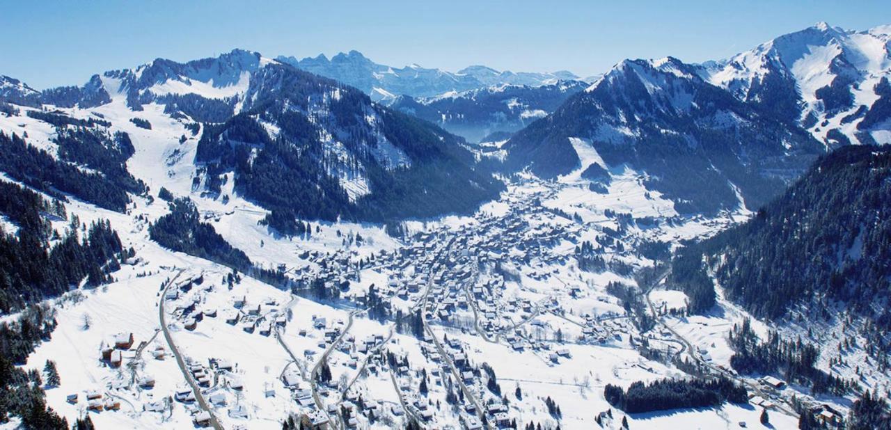 Appartement Spacieux A Chatel Avec Vue Sur La Montagne Et Terrasse Privee Exterior photo